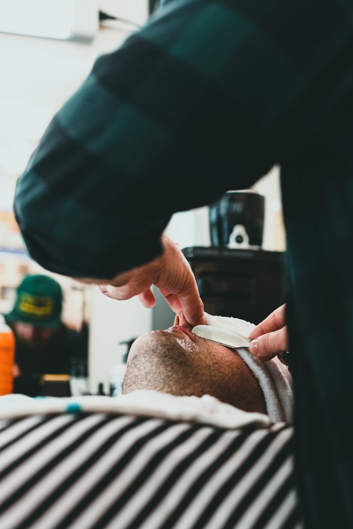 hot towel shave near me Campbell